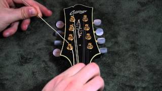 Restringing Your Mandolin WEB HD [upl. by Davison]