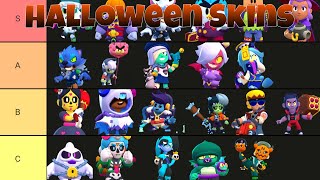 Halloween Skins tier listBrawl Stars [upl. by Katey]