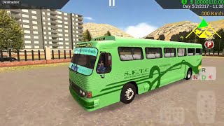 S E T C Bus Driving  3 New Mod Android Game Heavy Bus Simulator Realistic View Download [upl. by Brigg]