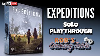 Expeditions Scythe Sequel Solo Playthrough [upl. by Einnil220]