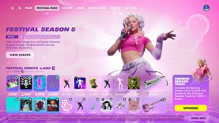 NEW KAROL G Festival Pass amp FREE Rewards  Fortnite Festival Season 5 [upl. by Harriman]