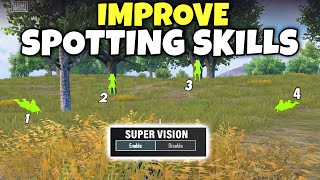 How to Spot Enemies in BGMI  Spot enemy in Grass  Know Enemy location faster in BGMI  Pubg Mobile [upl. by Eli]