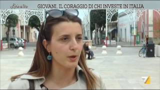 Giovani il coraggio di chi investe in Italia [upl. by Finella]