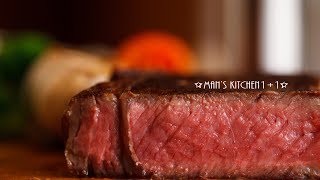 男人廚房11 如何煎牛排  How to cook steak [upl. by Allimaj486]