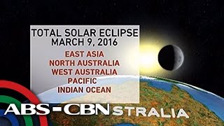 Bandila Partial solar eclipse to be seen in Manila [upl. by Accemahs224]