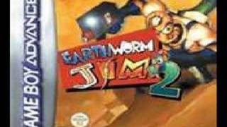 Earthworm Jim 2 GBA Music Anything But Tangerines [upl. by Eniamat]