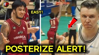 POSTERIZE DUNK Ang muntik na matamo ng Olympic naturalize player ng Japan kay Kai Sotto LAKAS [upl. by Esiuqram]