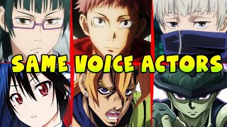 Jujutsu Kaisen All Characters Japanese Dub Voice Actors Seiyuu amp Same Anime Characters [upl. by Annoval]