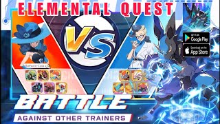 Elemental Quest Gameplay  Pokemon RPG Game Android [upl. by Doowyah]