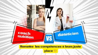 DIETETICIENS VS COACHS Un diététicien me tends la main partie 3 NutritionSportHealth [upl. by Hewes]