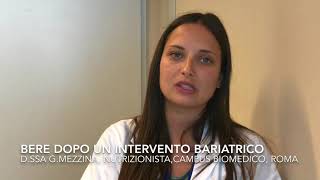 Quando quanto e che cosa bere dopo un intervento bariatrico [upl. by Rebmyk]