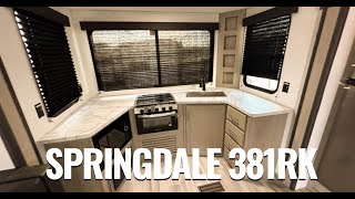 SPRINGDALE 281RK  REAR KITCHEN TRAVEL TRAILER [upl. by Amej]