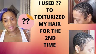 I Texturized My Hair For The 2nd Time [upl. by Adda]