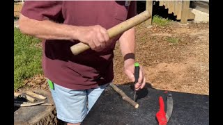 How To Make A Mora Companion Drawknife 1 [upl. by Molloy]