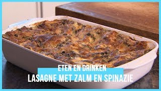 Hoe maak je lasagne met zalm en spinazie [upl. by Hort669]