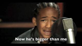 NEVER SAY NEVER  Jaden Smith Rapping with Lyrics [upl. by Gierc]