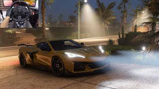 1200HP Chevrolet Corvette Z06  Forza Horizon 5  Thrustmaster TX [upl. by Linis]