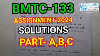 ASSIGNMENTS 2024BMTC133REAL ANALYSISSOLUTION PARTA BC MATH SOLUTIONS for all [upl. by Glassco976]