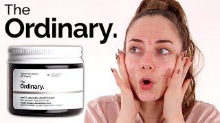 The Ordinary 100 LAscorbic Acid Powder Review  Vitamin C Powder [upl. by Yrdnal]