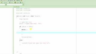 C Programming Tutorial  40  Files  Creating a Simple Database  Part 1 HD [upl. by Amor669]