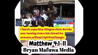 Evangelist Trymore Muparinga Church yoparidza chingwa cheteKereke now turning stones into bread [upl. by Ahsaek]