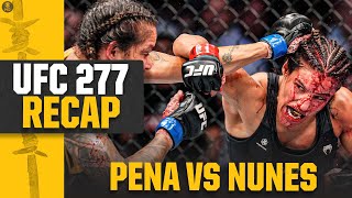 Amanda Nunes DEFEATS Julianna Peña via Unanimous Decision To Regain Title  UFC 277 FULL RECAP [upl. by Eirol]