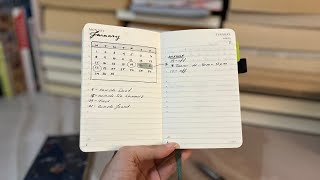 Set Up Moleskine Pocket Daily Planner for Next Year moleskinepocket [upl. by Ardle]