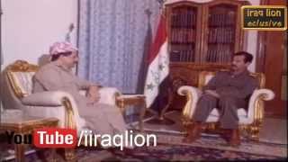 Masoud Barzani Saddam Hussein [upl. by Partan]