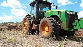 TRATORMECJONH DEERE 8320R 2018O TRATOR DO MESTRE [upl. by Crary95]