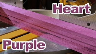 Cutting Purple Heart [upl. by Schwitzer798]