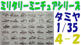 【プラモデル】1980年代前半のタミヤミニカタログ。ミリタリーミニチュアシリーズの2本目です。70年代後半から走る戦車たちがディスプレイモデル化。対戦車砲や自走砲などアイテムが拡がってきました。 [upl. by Aicela]