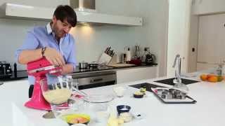 Eric Lanlard makes a Mango amp Vanilla Green Peppercorn Chiboust Tart [upl. by Eiramaliehs]