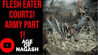 AGE OF SIGMAR  FLESH EATER COURTS  ALLEGIANCE ABILITIES [upl. by Pavkovic509]