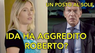 IDA HA AGGREDITO ROBERTO  UN POSTO AL SOLE unpostoalsole upas soap soapopera napoli [upl. by Truk]