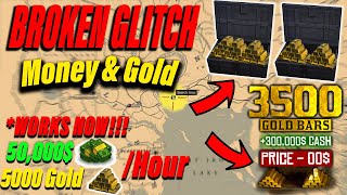 BROKEN MONEY amp GOLD GLITCH XBOXPS5 WORKS Bards Crossing Red Dead Redemption 2 Online [upl. by Olia700]