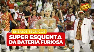 Salgueiro 2022 Ensaio Técnico  Super Esquenta Bateria Furiosa [upl. by Elleinnod]