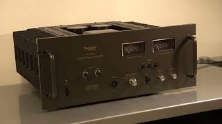 TECHNICS SE9600 VINTAGE STEREO HIFI POWER AMPLIFIER FLAT AUDIO DEMO CLASS MUSIC [upl. by Erwin]