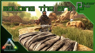 Soloing the Ark S4E91  HIDE GATHERING TAMING PEN  MORELLATOPS  DOEDICURUS TAMING [upl. by Mauralia]