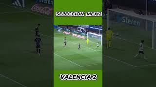 RESUMEN SELECCION MEXICANA vs VALENCIA AMISTOSO [upl. by Aramal]