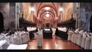 Sequenza di Pasqua Schola Gregoriana Mediolanensis G Vianini [upl. by Aremat980]