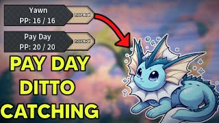 Is VAPOREON Secretly The BEST Ditto Catcher  PokeMMO Money Making Guide [upl. by Arodoet783]