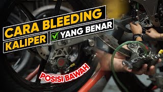 CARA BLEEDING KALIPER BELAKANG POSISI BAWAH [upl. by Song]