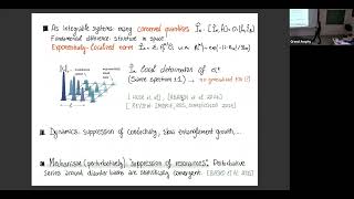 44 Ros Eigenstate Thermalization Hypothesis and its violations Dynamical Foundation of MBQC [upl. by Animahs]