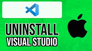 How to COMPLETELY UNINSTALL Visual Studio Code from a Mac 2024  Remove VSCode Permanently [upl. by Bledsoe595]