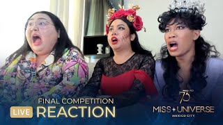 🔴LIVE REACTION MISS UNIVERSE 2024 FINAL COMPETITION  SPRITE BANG [upl. by Kate765]