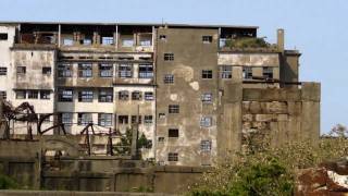 Gunkanjima Hashima 軍艦島 端島 official tour  Skyfall Island [upl. by Iot]