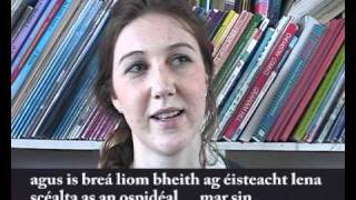 Béaltriail na hArdteistiméireachta le Kate  fotheidil i nGaeilge 2011 [upl. by Levan148]