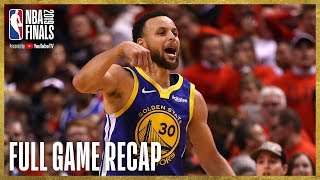 WARRIORS vs RAPTORS  Unbelievable Finish at Scotiabank Arena  NBA Finals Game 5 [upl. by Syah]