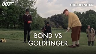 GOLDFINGER  007 And Auric Play Golf – Sean Connery  James Bond [upl. by Seilenna484]