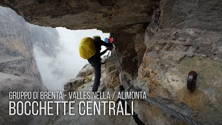 Via delle Bocchette Centrali  Da Vallesinella a Rifugio Alimonta [upl. by Yarahs]